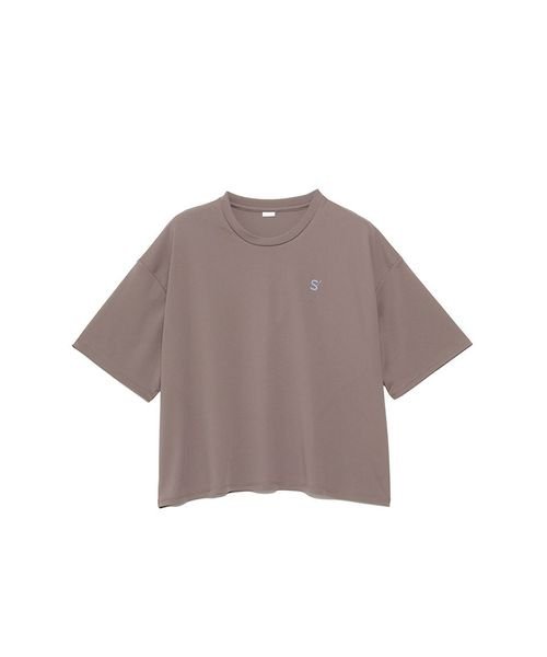 sanideiz TOKYO(サニデイズ トウキョウ)/for RUN ドライスムースpr オーバーサイズラインTシャツ LADIES/img01