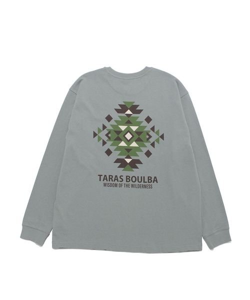 TARAS BOULBA(タラスブルバ)/ヘビーコットンロングＴシャツ（幾何学）/img01