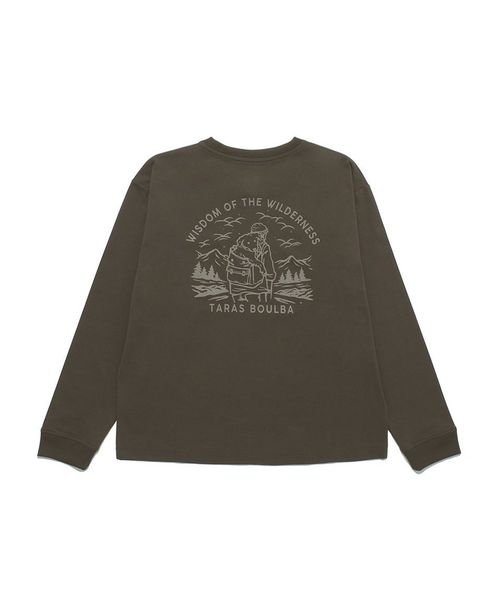 TARAS BOULBA(タラスブルバ)/レディース ポリエステルロングＴシャツ（山登り）/img01