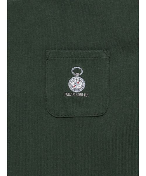 TARAS BOULBA(タラスブルバ)/ジュニア ヘビーコットンロングTシャツ（ポケット刺繍）/img04