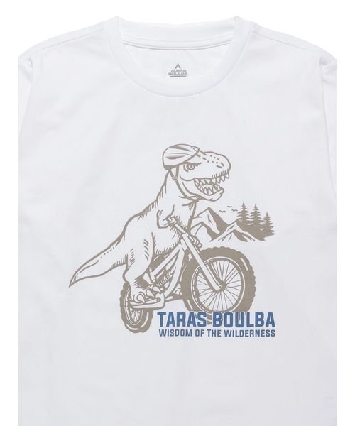 TARAS BOULBA(タラスブルバ)/ジュニア ポリエステルロングTシャツ（恐竜）/img03