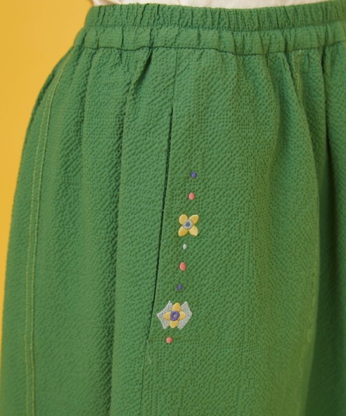 Jocomomola(ホコモモラ)/Berenjenas ワンポイント刺繍スカート/img13