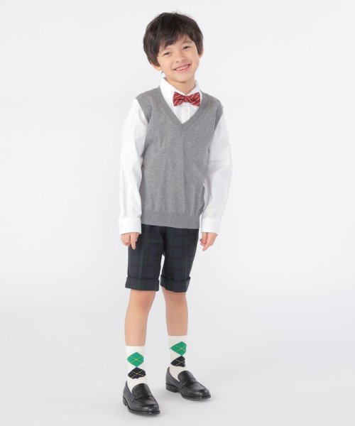 SHIPS KIDS(シップスキッズ)/SHIPS KIDS:ウォッシャブル ブラックウォッチ ショーツ(100～130cm)/img15