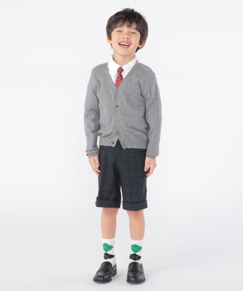 SHIPS KIDS(シップスキッズ)/SHIPS KIDS:ウォッシャブル ブラックウォッチ ショーツ(100～130cm)/img18