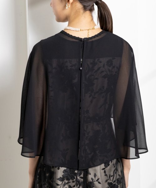 ケープとレースドレス2点セット《マザードレス》/パーティー/クルージング/結婚式/二次会/演奏会/発表会 ：あり なし マザードレス デザイン 発表会 ワンピース フォルムフォルマ 卒業式 フォーマル