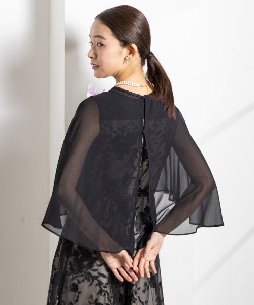 ケープとレースドレス2点セット《マザードレス》/パーティー/クルージング/結婚式/二次会/演奏会/発表会 ：あり なし マザードレス デザイン 発表会 ワンピース フォルムフォルマ 卒業式 フォーマル