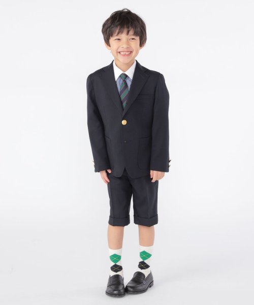 SHIPS KIDS(シップスキッズ)/SHIPS KIDS:100～130cm / ウール ノープリーツ ハーフ パンツ/img14