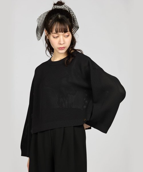 To b. by agnes b.(トゥービー　バイ　アニエスベー)/WS91 PULLOVER ライトメッシュニットプルオーバー/img04