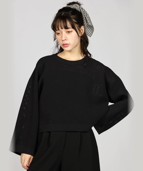 To b. by agnes b.(トゥービー　バイ　アニエスベー)/WS91 PULLOVER ライトメッシュニットプルオーバー/img06