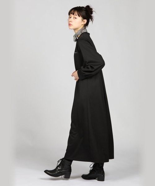 WEB限定 WV15 ROBE ライトスキューバミニロゴロングワンピース WEB限定