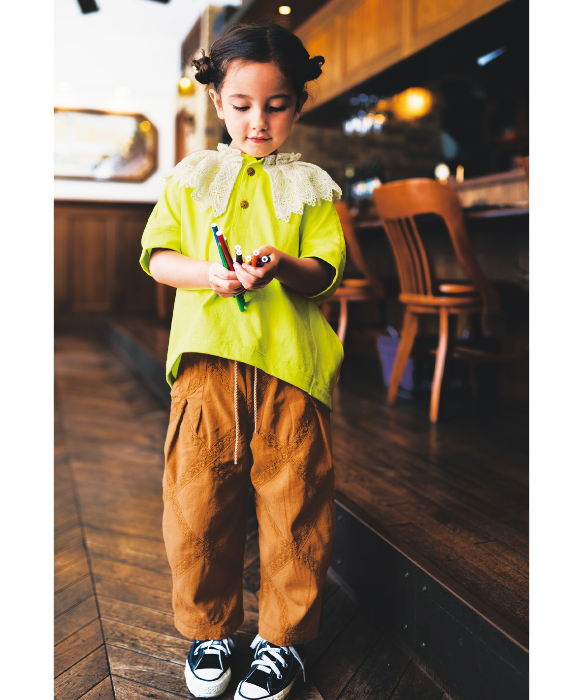 gotohollywood チノレースパンツ02 ゴートゥーハリウッド GO TO HOLLYWOOD チノレースパンツ （ホワイト