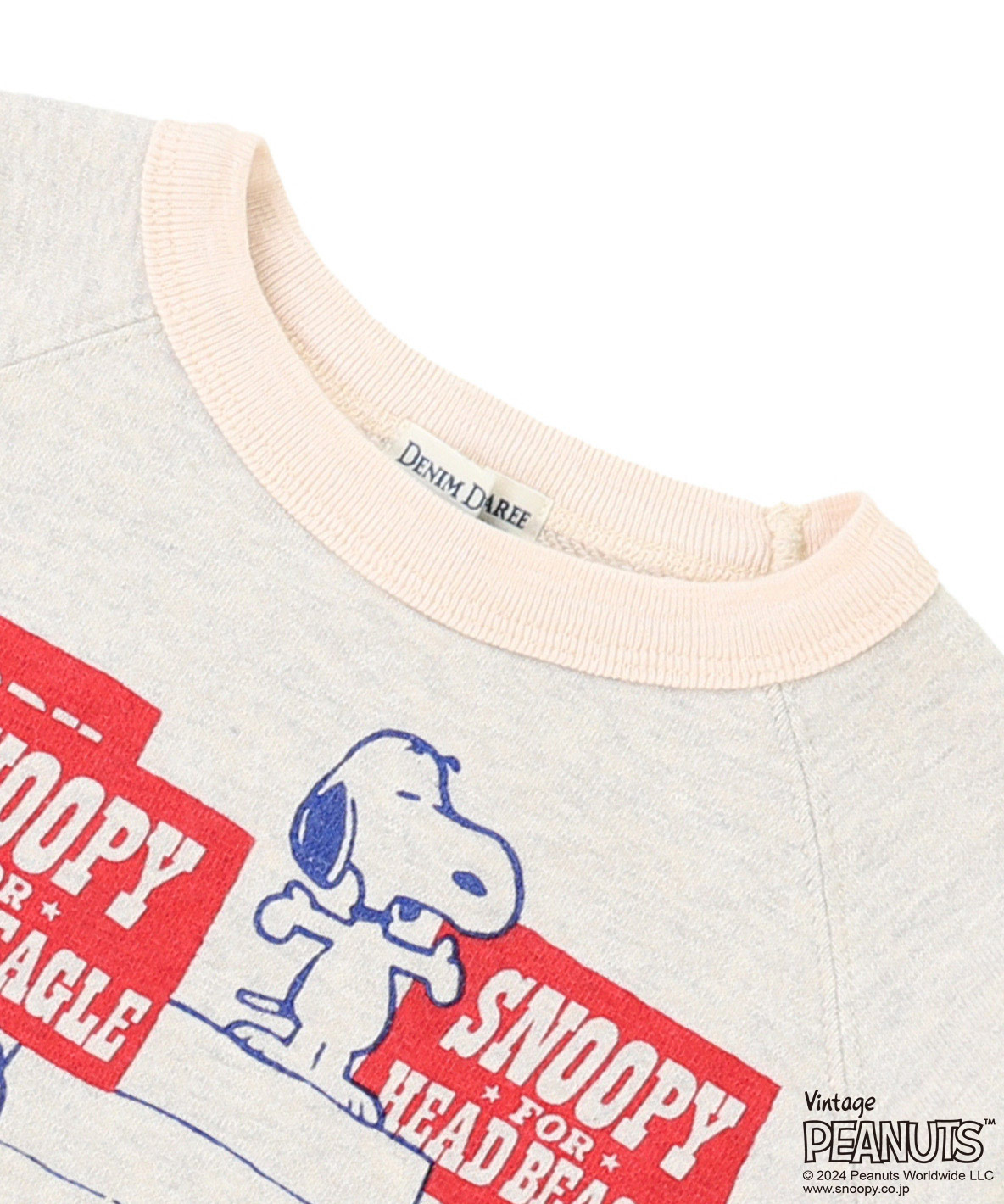 DENIM DUNGAREE×スヌーピースウェット SNOOPY Sweatshirt – FITH ONLINE STORE