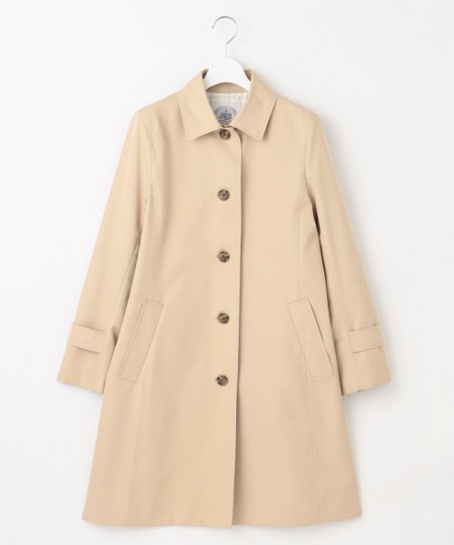 【WEB限定カラーあり・撥水】80/2 T/C ツイル ステンカラー ロングコート 大きいサイズ 小さいサイズ