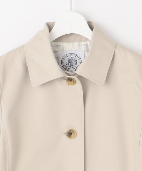 【WEB限定カラーあり・撥水】80/2 T/C ツイル ステンカラー ロングコート 大きいサイズ 小さいサイズ