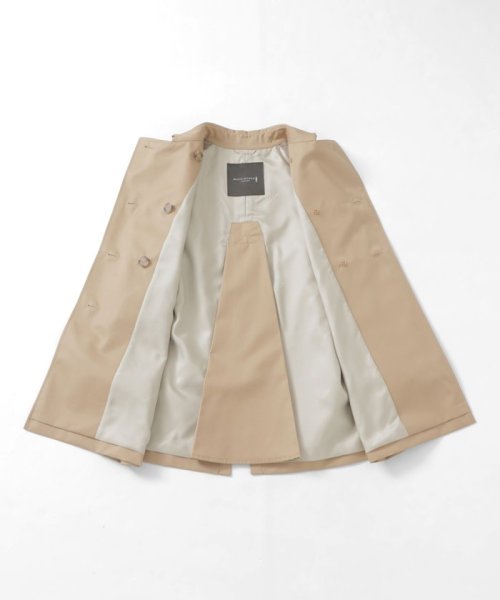 ハイブリッドギャバジントレンチコート 