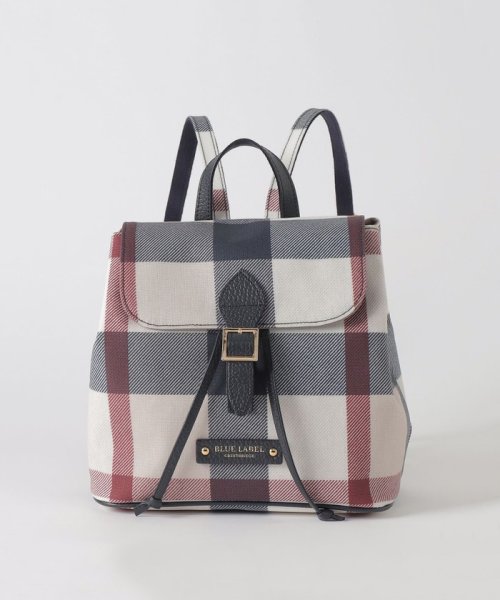 クレストブリッジチェックPVCバックパック 