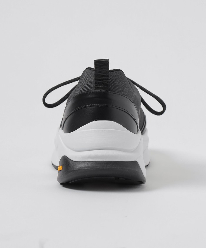 BLACK lab.】シャドークレストブリッジチェックビブラムスニーカー