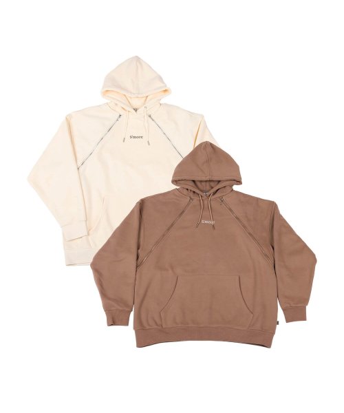 S'more(スモア)/【 S'more / 2Way hooded sweatshirt 】裏起毛パーカー  スモア レディース メンズ ユニセックス スウェット/img15