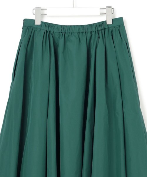 【洗える】ルミエールタフタ フレアスカート 