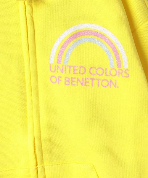 BENETTON (UNITED COLORS OF BENETTON GIRLS)(ユナイテッド　カラーズ　オブ　ベネトン　ガールズ)/キッズグリッタープリントカラーブロックジップアップブルゾンG/img18