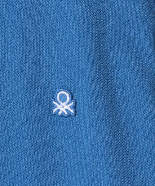 BENETTON (UNITED COLORS OF BENETTON BOYS)(ユナイテッド　カラーズ　オブ　ベネトン　ボーイズ)/キッズオーガニックコットン100%ロゴパッチ半袖ポロシャツB/img05