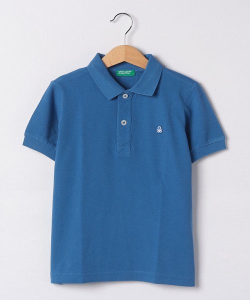 BENETTON (UNITED COLORS OF BENETTON BOYS)(ユナイテッド　カラーズ　オブ　ベネトン　ボーイズ)/キッズオーガニックコットン100%ロゴパッチ半袖ポロシャツB/img11