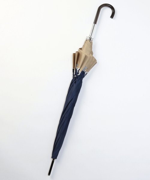 LANVIN en Bleu(umbrella)(ランバンオンブルー（傘）)/耐風傘　サテンプリント/img02