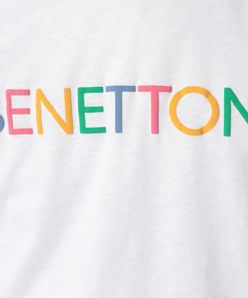 BENETTON (mens)(ベネトン（メンズ）)/ロゴプリント入りオーガニックコットン半袖Tシャツ/img09