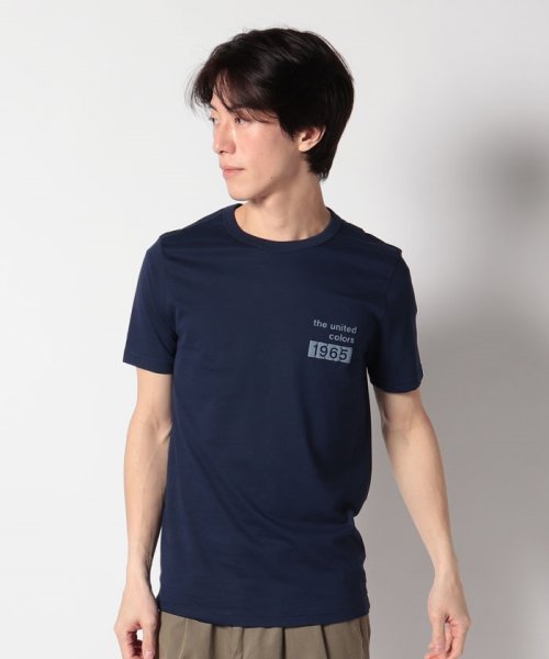 BENETTON (mens)(ベネトン（メンズ）)/ロゴプリント入りオーガニックコットン半袖Tシャツ/img27