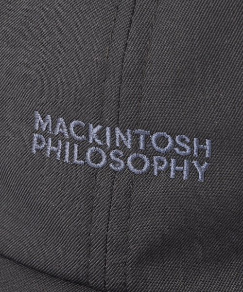 MACKINTOSH PHILOSOPHY(マッキントッシュ フィロソフィー)/GREY LABEL ウールギャバジンロゴキャップ/img04