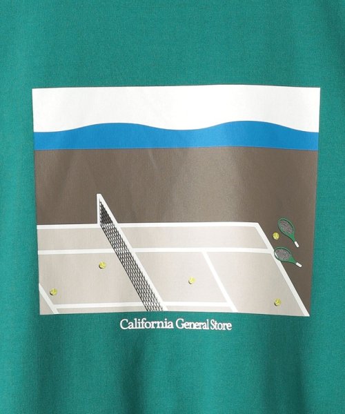 California General Store(カリフォルニア ジェネラルストア)/＜CGS.＞ オーガニックコットン テニスコート ロングスリーブ カットソー/img05