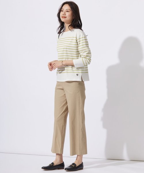 J.PRESS LADIES（LARGE SIZE）(J．プレス　レディス（大きいサイズ）)/【洗える】バスクボーダー カットソー/img07