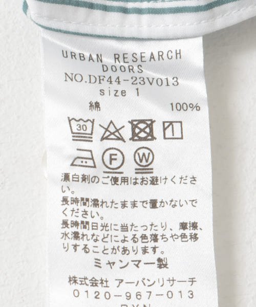 URBAN RESEARCH DOORS(アーバンリサーチドアーズ)/FORK&SPOON　ファインブロードギャザースリーブシャツ/img25