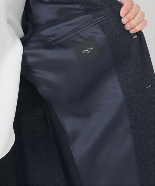 メランジ ジャージ 2B ジャケット【セットアップ着用可】 セットアップ着用可