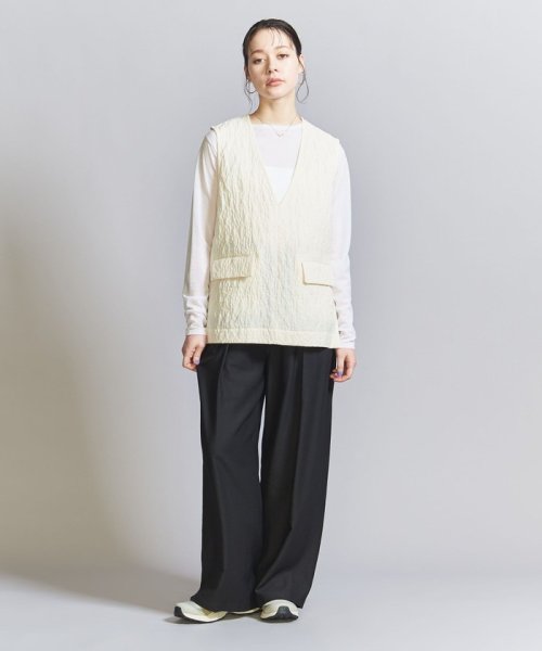 BEAUTY&YOUTH UNITED ARROWS(ビューティーアンドユース　ユナイテッドアローズ)/ジャカード Ｖネック べスト/img06