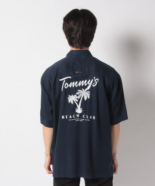 TOMMY JEANS(トミージーンズ)/リラックスグラフィックリゾートシャツ/img03