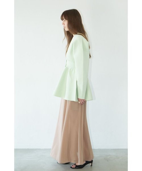 WAIST SHAPE PEPLUM CARDIGAN(505945939) | クラネ(CLANE) - MAGASEEK