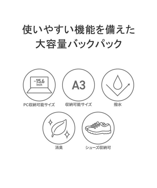 ニューバランス リュック 大容量 通学 new balance A3 40L トップローディングバックパック V2 ベーシック40L LAB35613 