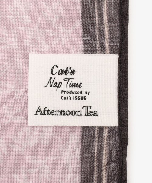 Afternoon Tea LIVING(アフタヌーンティー・リビング)/アップリケ付きハンカチ/Cat's NapTime/img06