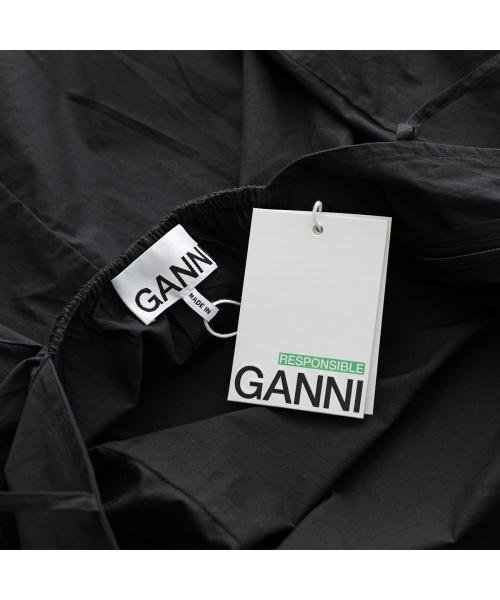 GANNI(ガニー)/GANNI ワンピース Cotton Poplin Open Back Mini F7916 6479/img07