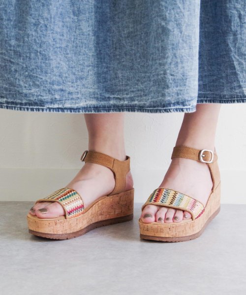 MINNETONKA（ミネトンカ）/ 厚底サンダル【PATRICE】 