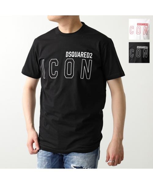 DSQUARED2(ディースクエアード)/DSQUARED2 半袖 Tシャツ ICON OUTLINE COOL S79GC0063 S23009/img01