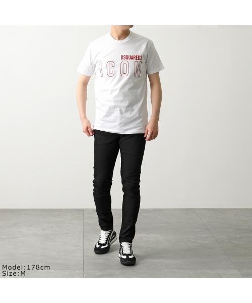 DSQUARED2(ディースクエアード)/DSQUARED2 半袖 Tシャツ ICON OUTLINE COOL S79GC0063 S23009/img02