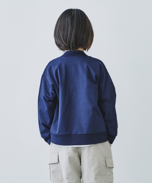 THE SHOP TK（KID）(ザ　ショップ　ティーケー（キッズ）)/【110－160】マルチファンクションZIPブルゾン/吸水速乾・UV・イージーケア/img03