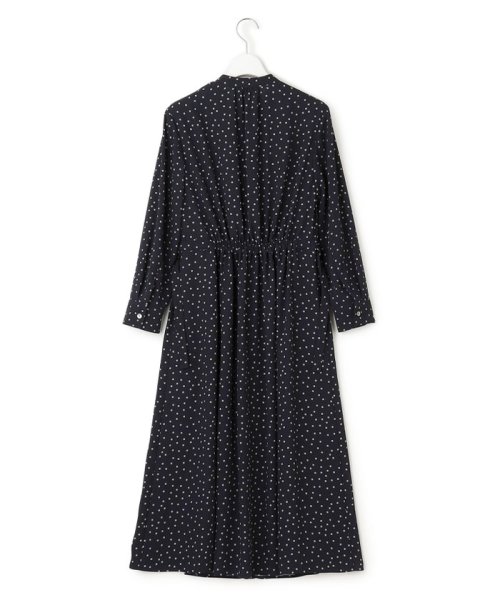 【洗える】バックサテンアムンゼン タイプリント ワンピース バックサテンアムンゼン タイプリント 品番 ブラウス
