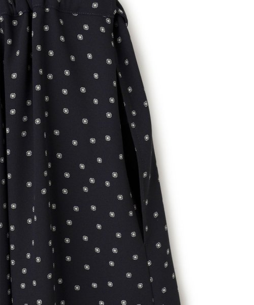 【洗える】バックサテンアムンゼン タイプリント ワンピース バックサテンアムンゼン タイプリント 品番 ブラウス