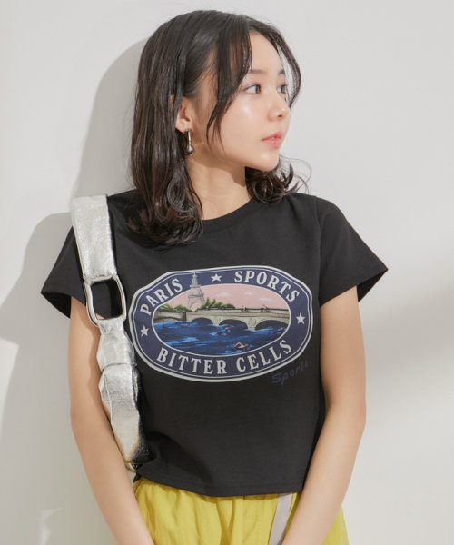 VIS(ビス)/【BITTER CELLS別注】PARIS SPORTSプリントTシャツ/img02