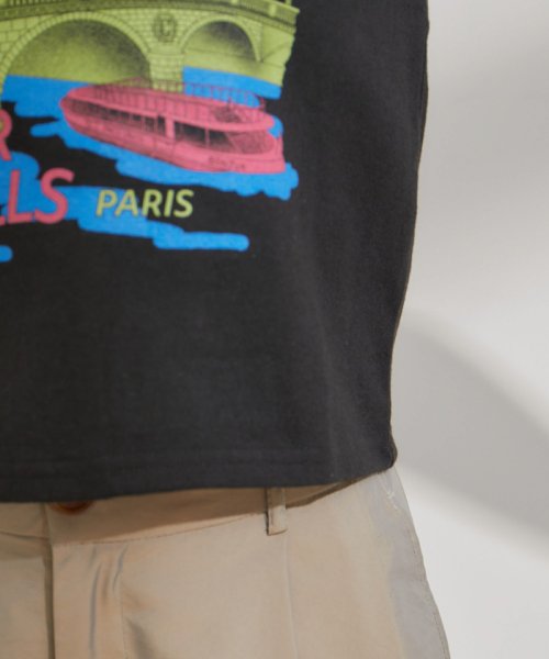 VIS(ビス)/【BITTER CELLS別注】PARIS SPORTSプリントTシャツ/img24