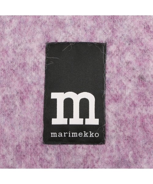 Marimekko(マリメッコ)/マリメッコ マフラー Mロゴ グレー パープル レディース MARIMEKKO 092451 490/img05