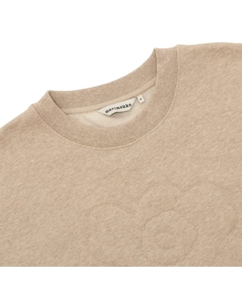 マリメッコ スウェット ウニッコ 花柄 ベージュ レディース MARIMEKKO 092598 880 MARIMEKKO マリメッコ スウェット ウニッコ 花柄 ベージュ レディース